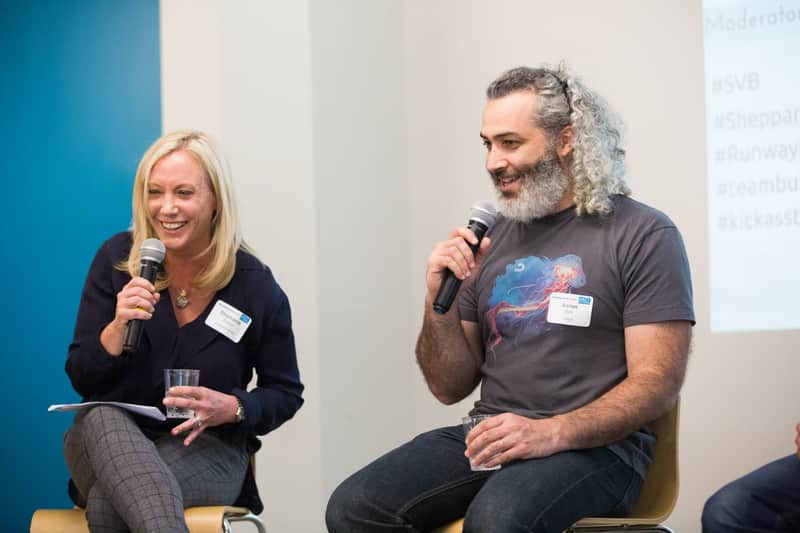 Stephanie Zeppa form Sheppard Mullin and Aaron Bell from Ad Roll.